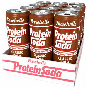Barebells Protein Soda Classic Cola 12x355ml produkt bild