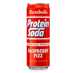 Barebells Protein Soda Raspberry Fizz 355ml produkt bild