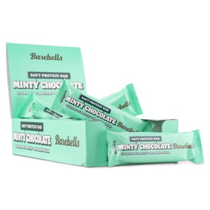 Barebells Soft Protein Bar Minty Chocolate 12-pak produktbillede