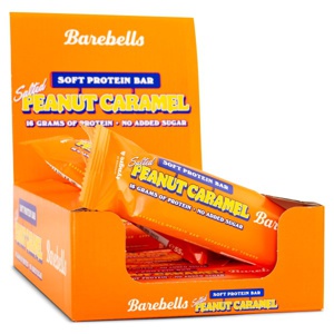 Barebells Soft Protein Bar Salted Peanut Caramel 12-pak produktbillede