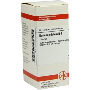BARIUM JODATUM D 4 Tabletten Produktbild