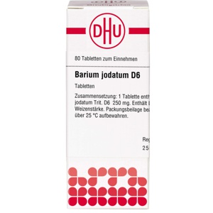 BARIUM JODATUM D 6 Tabletten Produktbild