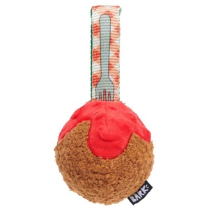 Bark Hundespielzeug A Squeaky Meat-A-Ball Produktbild