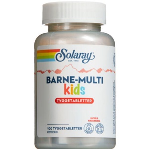 Solaray Barne-Multi Tyggetabletter produktbillede