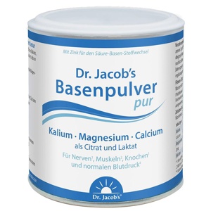 Basenpulver pur Dr. Jacob``s, 200 g Pulver Produktbild