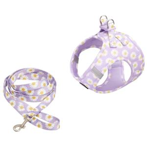 Basic Cat Daisy Kattsele med Koppel Lila produkt bild