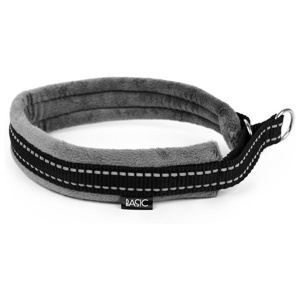 Basic Cosy Halsband Halvstryp Rök (XS) produkt bild