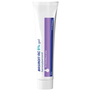 Basiron AC 5 % gel 40 g produktbilde