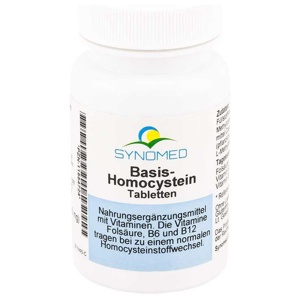 Basis Homocystein Tabletten, 30 St Tabletten Produktbild
