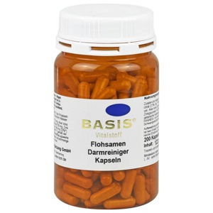 Flohsamen Kapseln, 200 St Kapseln Produktbild