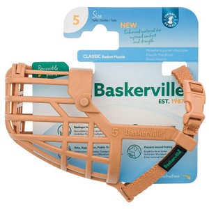 Baskerville Klassik Maulkorb, beige Produktbild