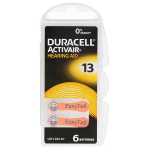 BATTERIEN f.Hörgeräte Duracell 13 Produktbild