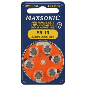 BATTERIEN f.Hörgeräte Maxsonic PR13 Produktbild