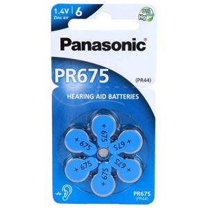 BATTERIEN f.Hörgeräte Panasonic PR675 Produktbild