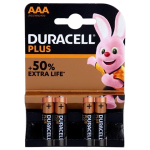 BATTERIEN Micro LR03 AAA MN2400 Duracell Plus Produktbild