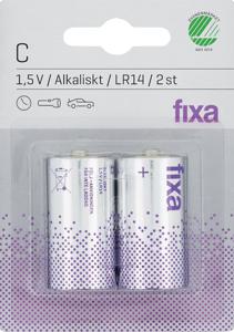 Batterier C Fixa 2p produkt bild