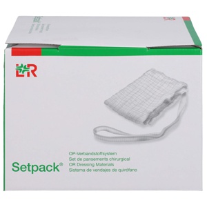 Bauchtuch lite 8x90cm 4fach steril weiss Rk Produktbild