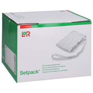 BAUCHTUCH lite steril 8x90cm 4fach weiß RK Produktbild