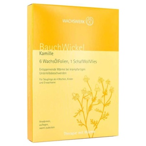 Bauchwickel Kamille 15x21 cm Folie, 6 St Folie Produktbild