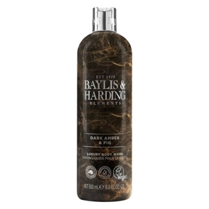 Baylis & Harding Elements Dark Amber & Fig Body Wash 500 ml produktbilde