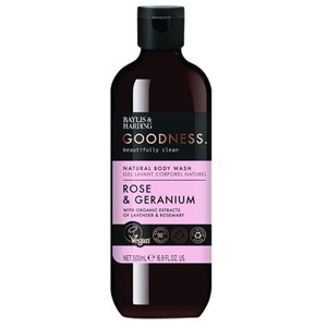 Baylis & Harding Goodness Body Wash   Rose & Geranium produktbillede
