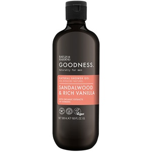 Baylis & Harding Goodness Men Shower Gel   Sandalwood & Rich Vanilla produktbillede