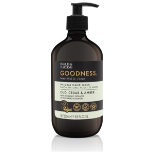 Baylis & Harding Goodness Oud, Cedar & Amber Hand Wash, 500 ml produktbilde