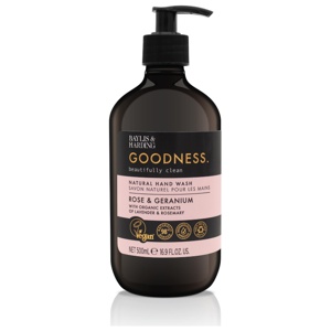 Baylis & Harding Goodness Rose & Geranium Hand Wash, 500 ml produktbilde