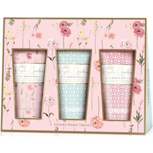 Baylis & Harding Royale Garden Rose, Poppy & Vanilla Hand Cream Trio Gift Set 150 ml produkt bild