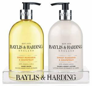 Baylis & Harding Signature Sweet Mandarin & Grapefruit 2 Bottle Set produkt bild