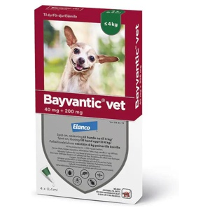 Bayvantic Vet. til hunde - 0-4 kg produktbillede