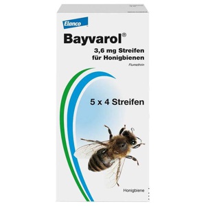 Bayvarol® Streifen für Honigbienen, 5X4 St Streifen Produktbild