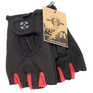 BB Womens Träningshandskar Svart/Rosa produkt bild