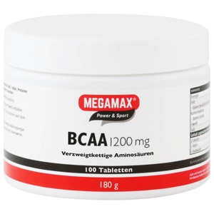 BCAA 1.200 mg Megamax Tabletten 100 St Tabletten Produktbild