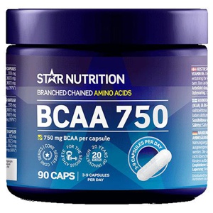 BCAA 750 Kapslar 90 st produkt bild