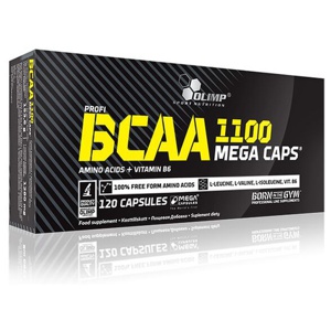 BCAA Mega Caps 120 kapslar produkt bild