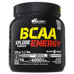 BCAA Xplode Energy Pulver 500 g produkt bild
