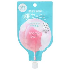 BCL - Momo Puri Peach Fresh Bubble Rinse Mask 20g Produktbild