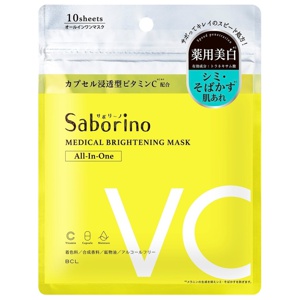 BCL Saborino Medical Facial Sheet Mask Brightening 10pcs produkt bild