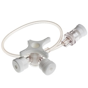 BD Connecta 3-Veis Kran m/ Forlengningsslange 10 cm 1 stk produktbilde