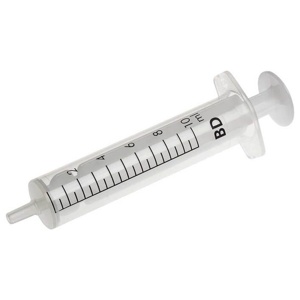 BD Discardit II Spritze, 10 ml Spritzen Produktbild
