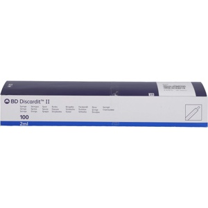BD DISCARDIT II Spritze 2 ml 100X2 ml Spritzen Produktbild