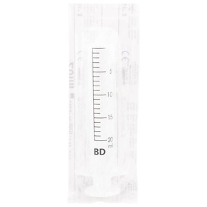 BD Discardit II Spritze, 20 ml Spritzen Produktbild