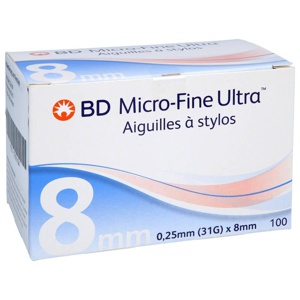 BD MICRO-FINE Pen-Nadeln 0,25x8 mm Produktbild