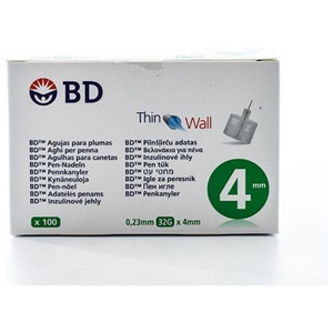 Bd Microfine + Penkanyle 4 Mm produktbillede