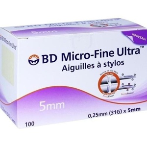BD MICRO-FINE ULTRA Pen-Nadeln 0,25x5 mm 31 G Produktbild