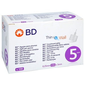 BD PEN-NADELN 0,25x5 mm Produktbild