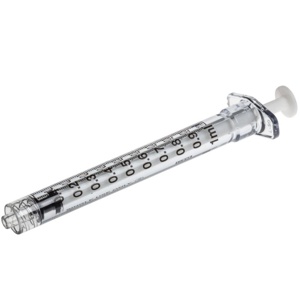 BD sprøyte 1ml luer lok sentrert 100 stk produktbilde