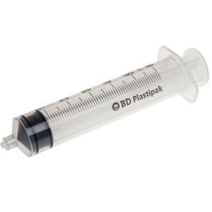 BD sprøyte Plastipak 50ml luer lok sentrert 60 stk produktbilde