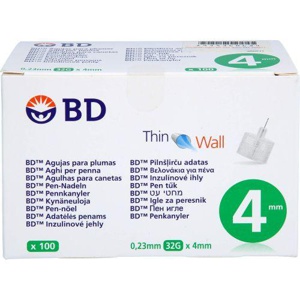 BD THIN Wall Pen-Nadeln 0,23 32 Gx4 mm Produktbild